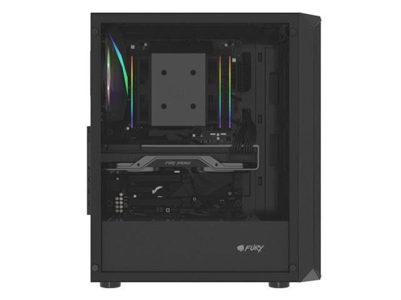 Natec Fury Shobo SH4 RGB - Gehäuse - Tower - Schwarz