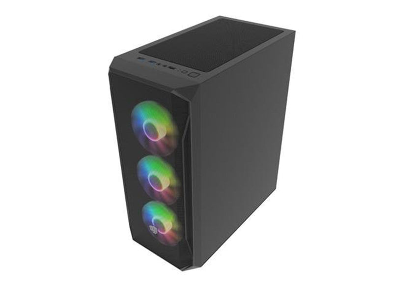 Natec Fury Shobo SH4F RGB - Gehäuse - Tower - Schwarz