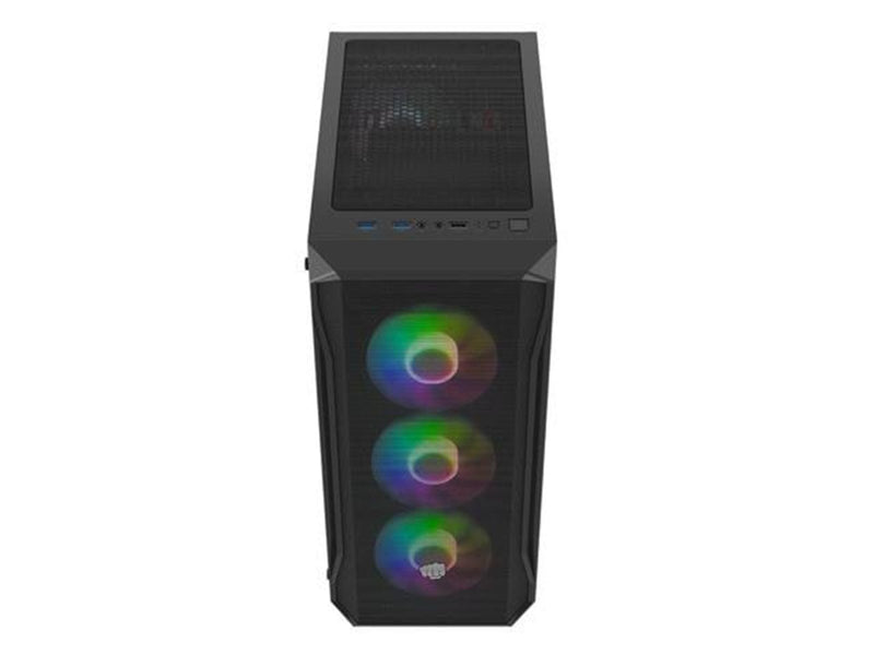 Natec Fury Shobo SH4F RGB - Gehäuse - Tower - Schwarz
