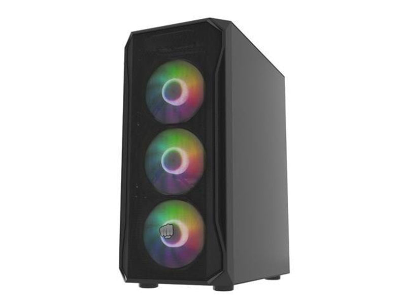Natec Fury Shobo SH4F RGB - Gehäuse - Tower - Schwarz