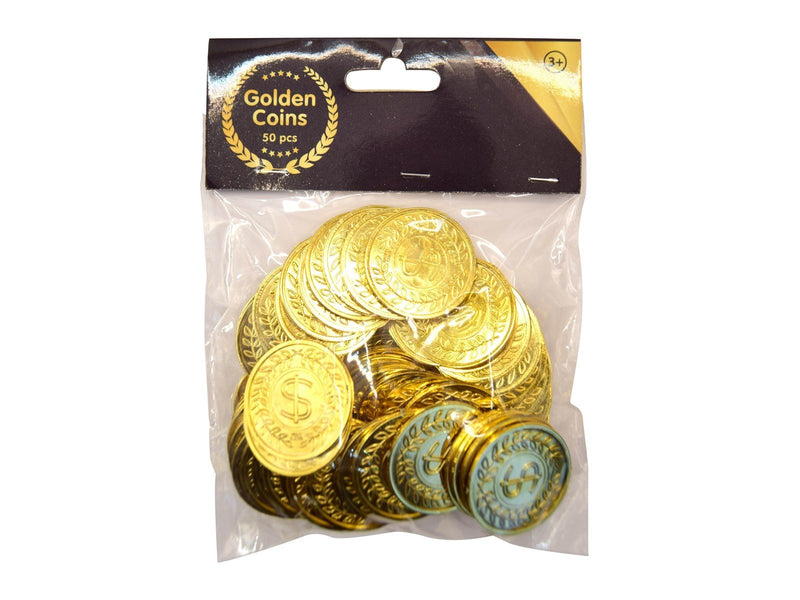 Pocket Money Golden Coins 50 pcs