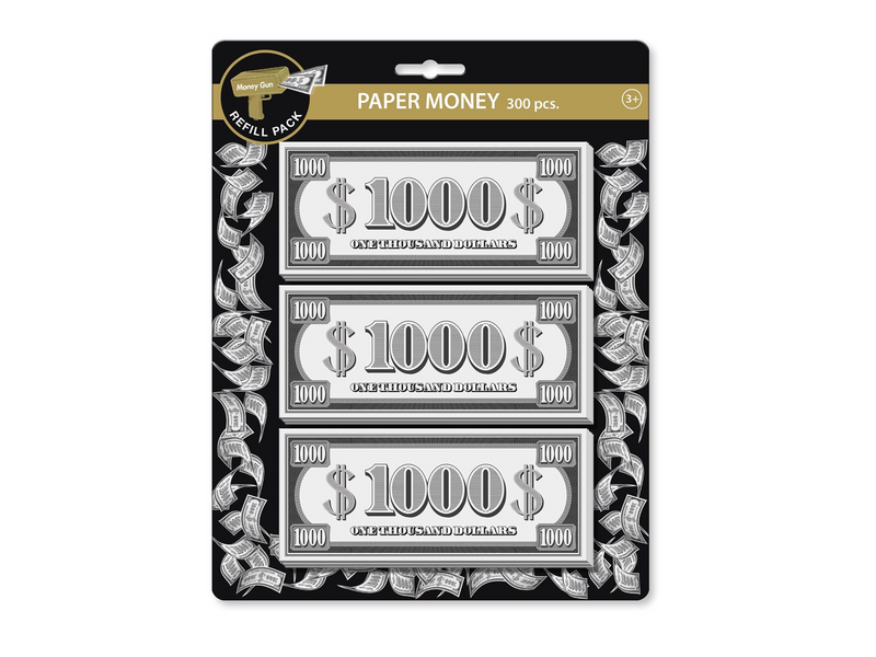 Pocket Money Paper Money 300 pcs