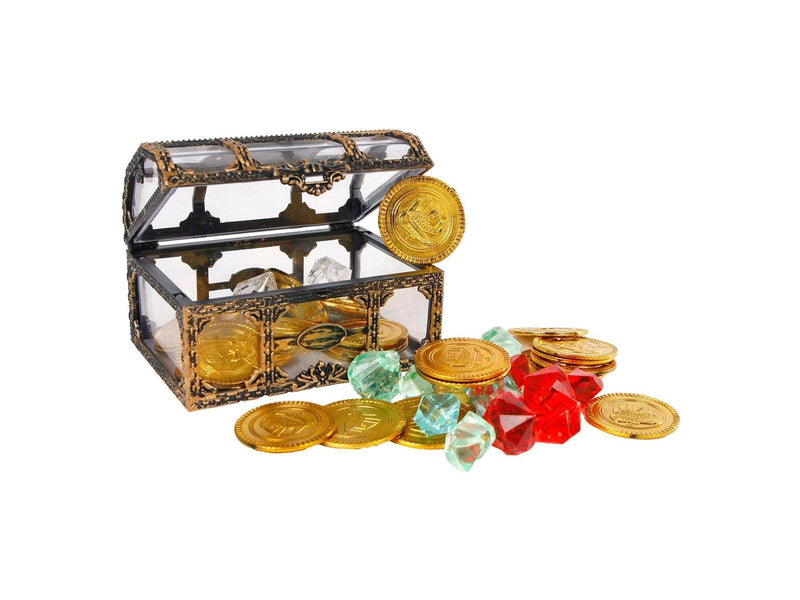 Pocket Money Treasure Chest With Gold & Diamonds