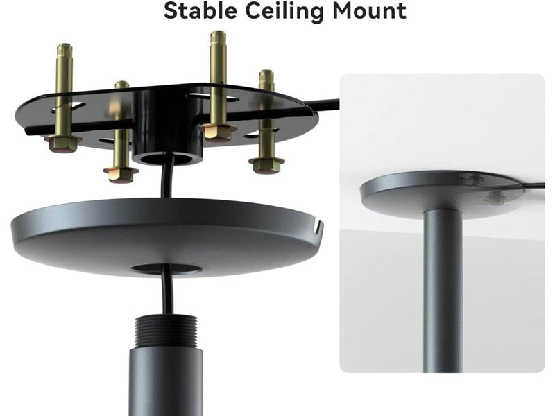 Dangbei ceiling mount for projectors ±12° & 10-40 cm adjustable
