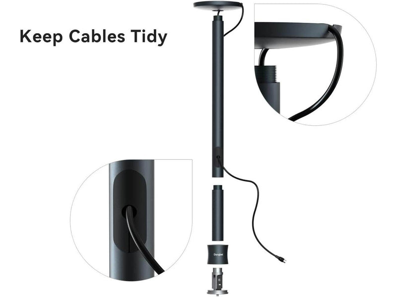 Dangbei ceiling mount for projectors ±12° & 10-40 cm adjustable