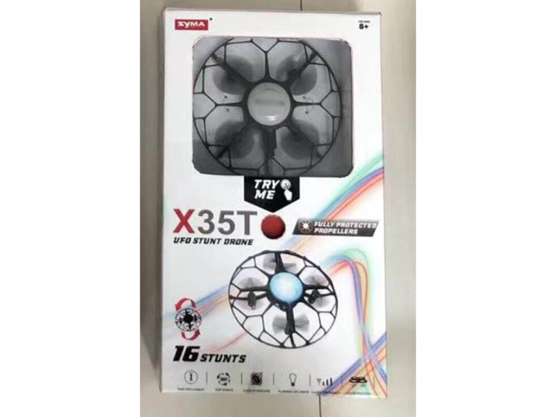 Syma R/C X35T UFO Stunt Drone Black