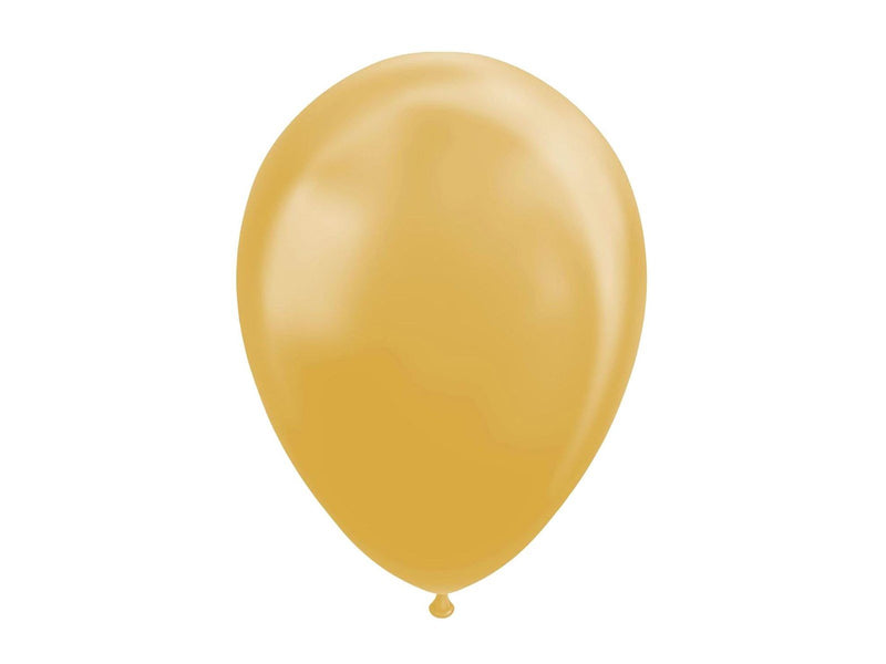 Globos Balloons Metallic Gold 30cm 10pcs.