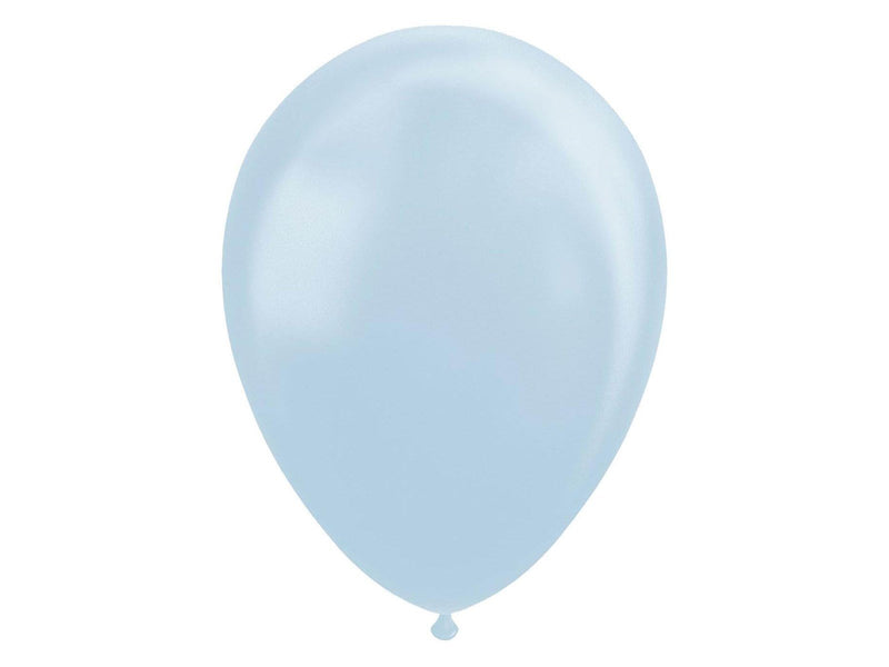 Globos Balloons Pearl Light Blue 30cm 10pcs.