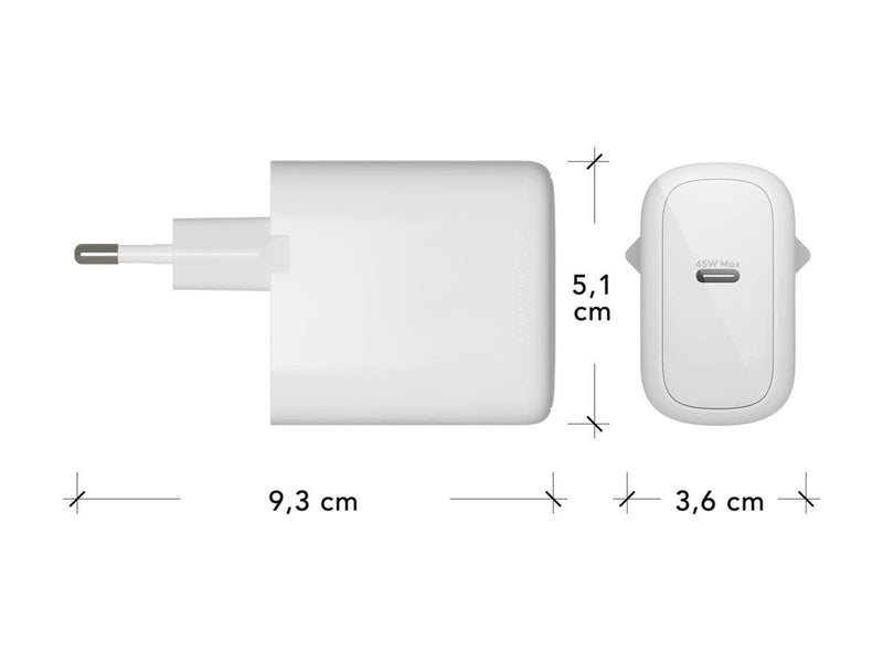 dbramante1928 re-charge power adapter - 24 pin USB-C - 45 Watt