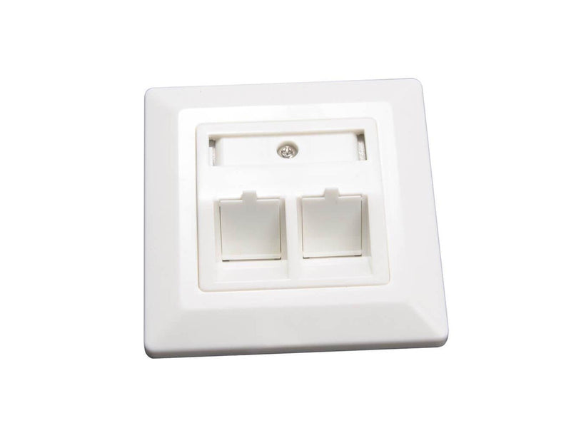 Triax Wall outlet Keystone CAT6 Angle