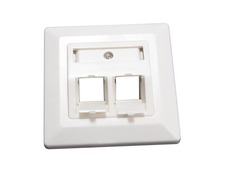 Triax Wall outlet Keystone CAT6 Angle