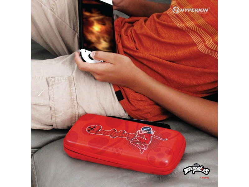 Hyperkin Official Miraculous EVA Hard Shell Carrying Case - Miscellaneous Bag - Nintendo Switch