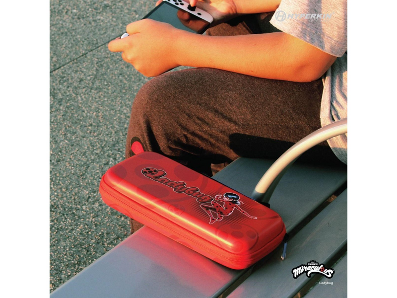 Hyperkin Official Miraculous EVA Hard Shell Carrying Case - Miscellaneous Bag - Nintendo Switch