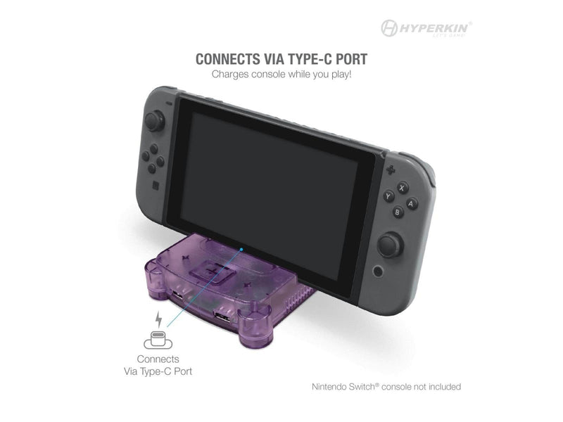 Hyperkin RetroN S64 Console Dock - Purple - Wired - Nintendo Switch
