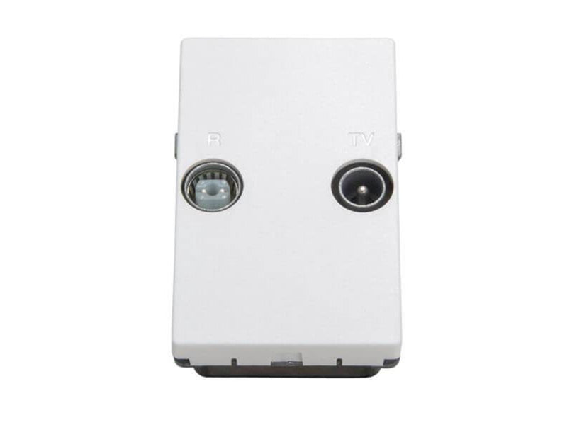 Triax Wall Outlet FM/TV TD 260E White