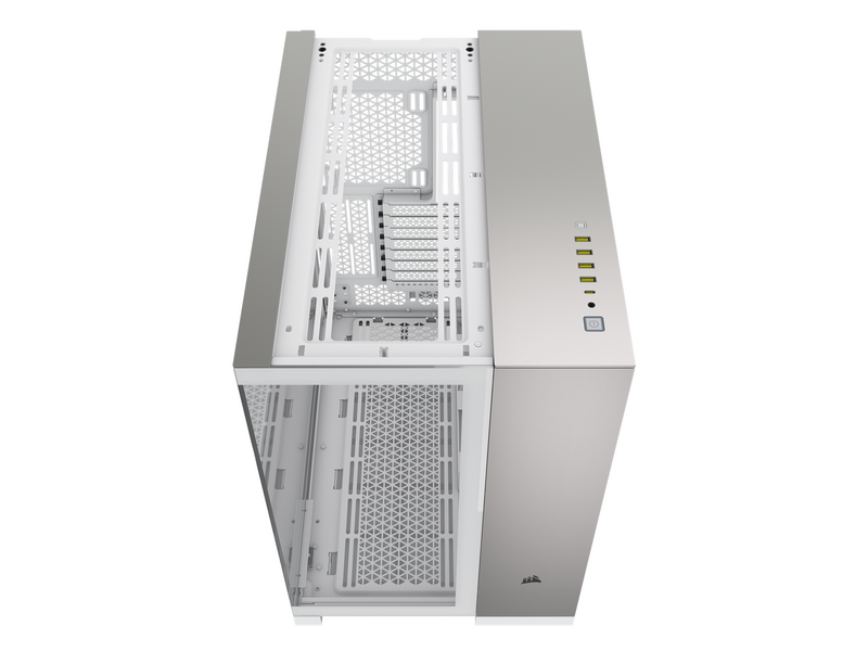 Corsair 6500X - Satin Gray Aluminum - Gehäuse - Miditower - Grau