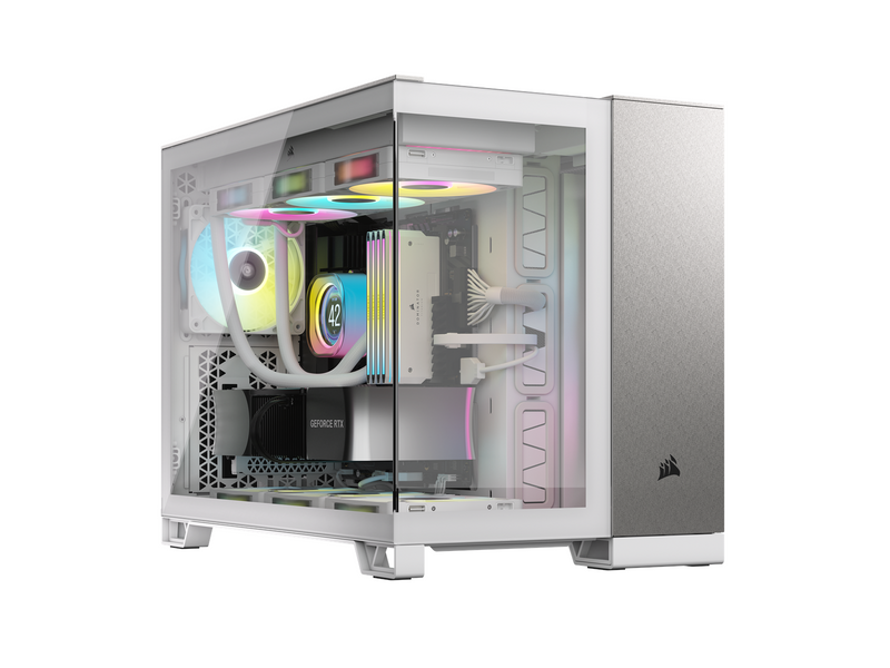 Corsair 2500X - Satin Gray Aluminum - Gehäuse - Miditower