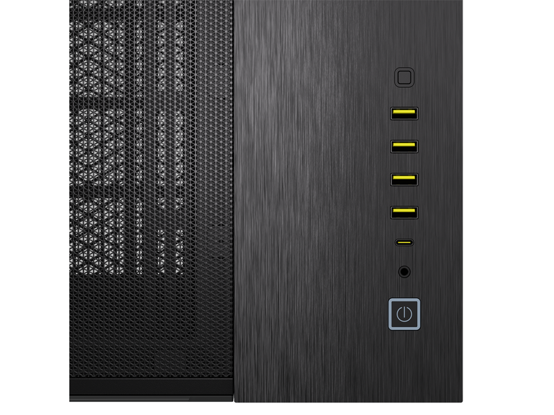 Corsair 2500X - Obsidian Aluminum - Gehäuse - Miditower