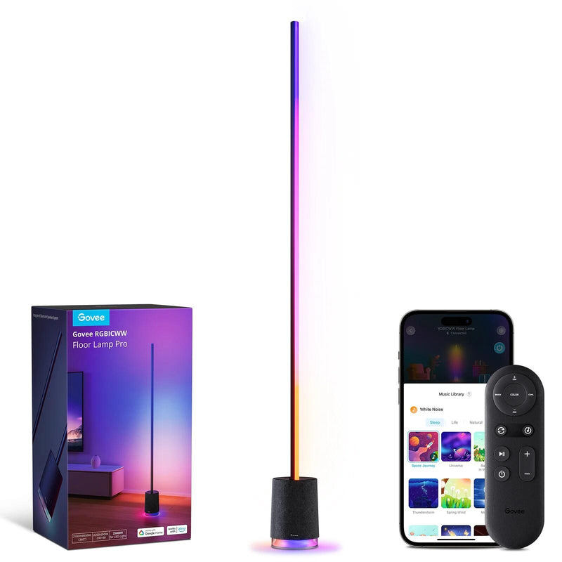 Govee RGBICWW SMART Lyra Eckstehlampe mit Lautsprecher