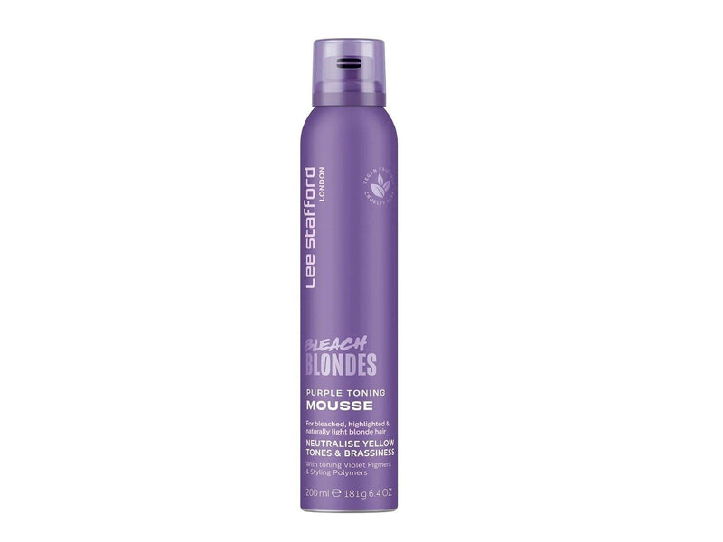 Lee Stafford Bleach Blondes Purple Toning Mousse