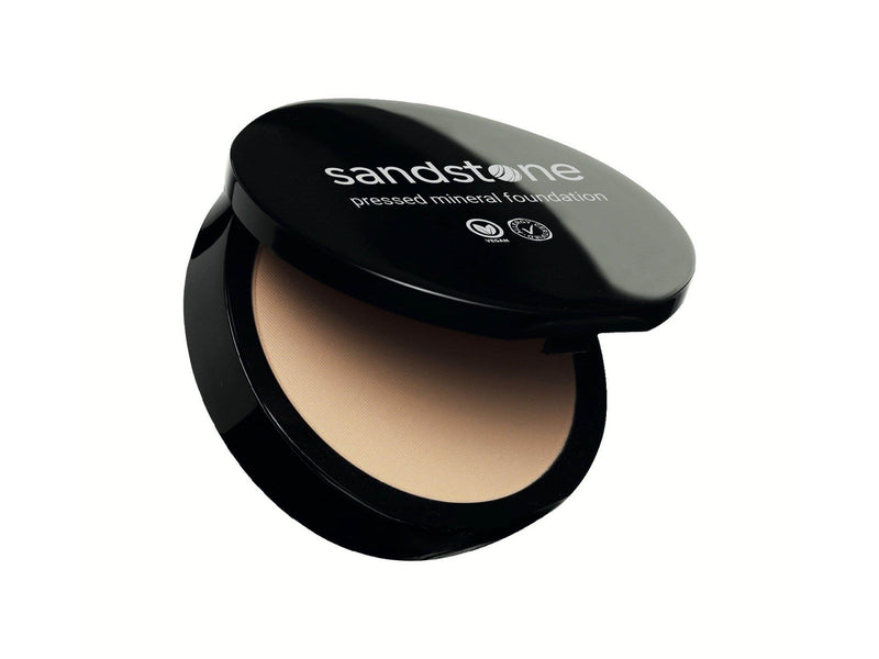 Sandstone Pressed Mineral Foundation C3 Warm Ivory