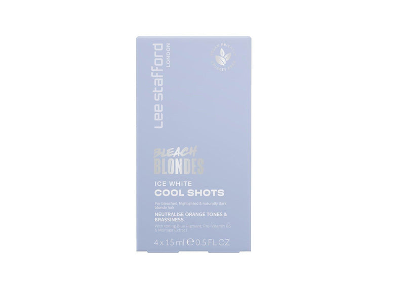 Lee Stafford Bleach Blondes Ice White Cool Shots 4 x 15 ml