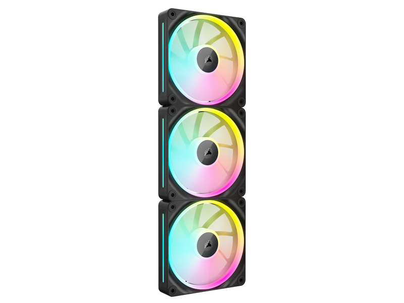 Corsair iCUE LINK LX120 3-pack - Gehäuselüfter - 120mm - Schwarz - 36 dBA