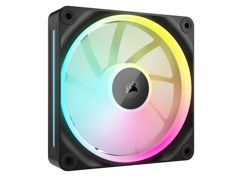 Corsair iCUE LINK LX120 3-pack - Gehäuselüfter - 120mm - Schwarz - 36 dBA