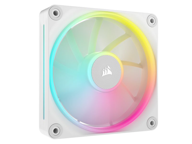 Corsair iCUE LINK LX120 3-pack - Gehäuselüfter - 120mm - Weiß - 37 dBA