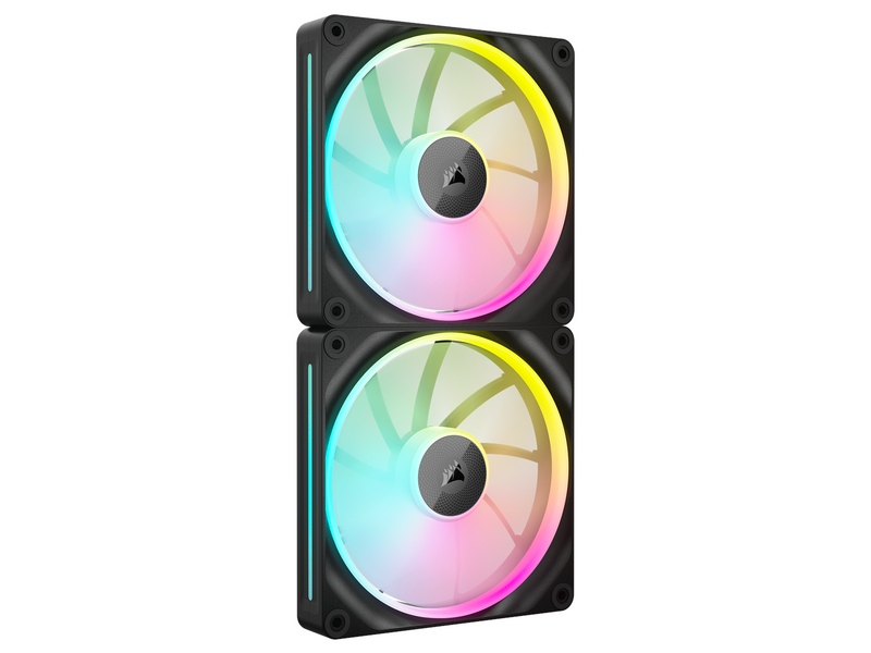 Corsair iCUE LINK LX140 2-pack - Gehäuselüfter - 140mm - Schwarz - 36 dBA