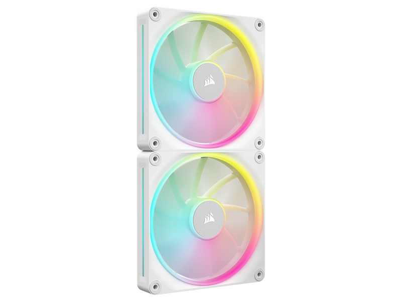 Corsair iCUE LINK LX140 2-pack - Gehäuselüfter - 140mm - Weiß - 36 dBA