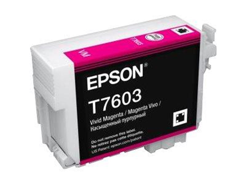 Epson T7603 - vivid magenta - original - ink cartridge - Tintenpatrone Lebendes Rot