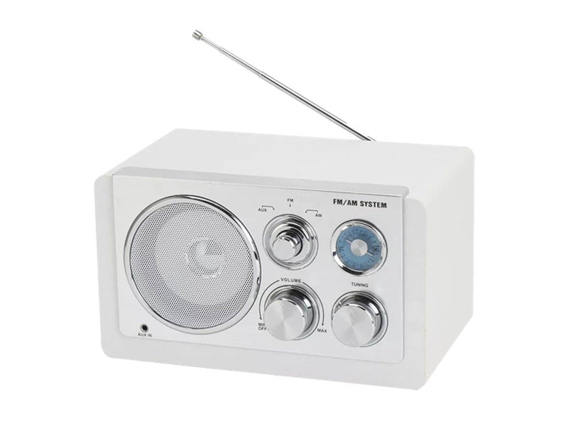 DENVER TR-63W - AM/FM - Weiß