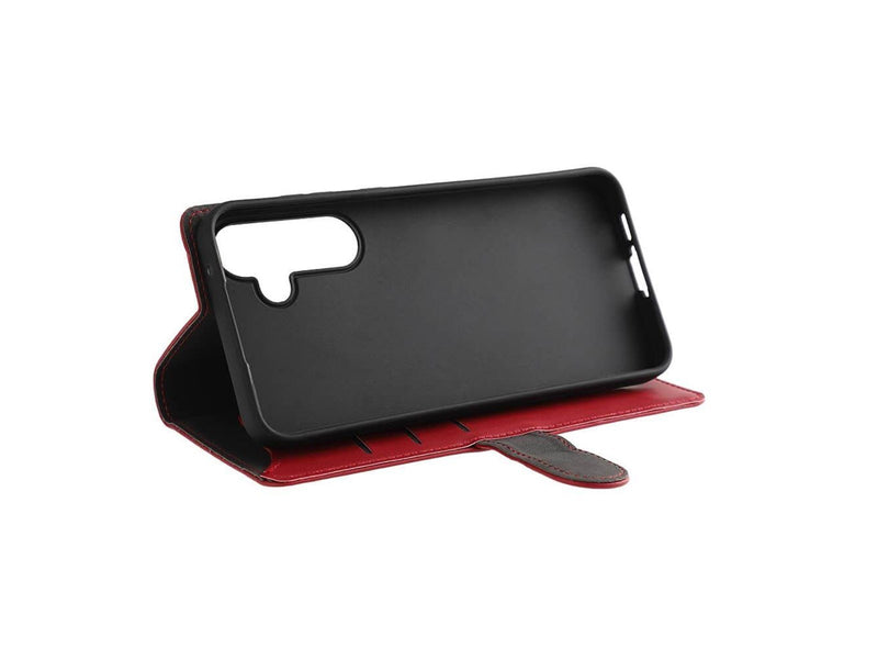 GEAR Wallet Case 3 Card Slots Red - Samsung A55 5G
