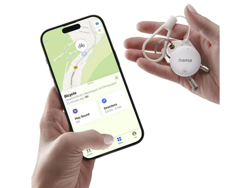 Hama Item finder for Apple "Find My" App Bluetooth 1 pcs White