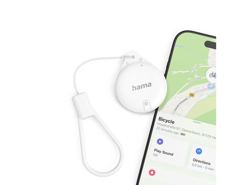 Hama Item finder for Apple "Find My" App Bluetooth 1 pcs White