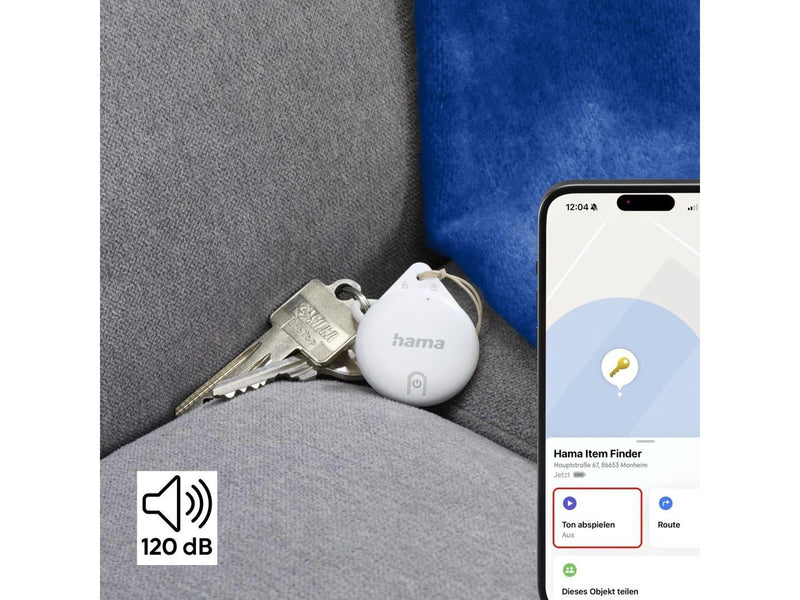 Hama Item finder for Apple "Find My" App Bluetooth 1 pcs White