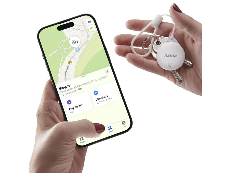 Hama Item finder for Apple "Find My" App Bluetooth 4 pcs White