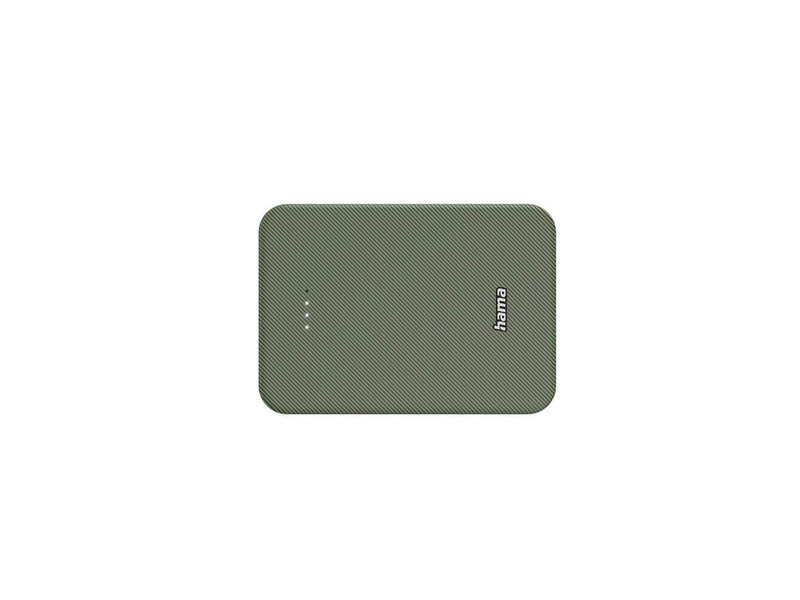 Hama Powerbank Colour 10 10000mAh USB-C+USB-A Green Powerbank (Akku) - Grün - 10000 mAh