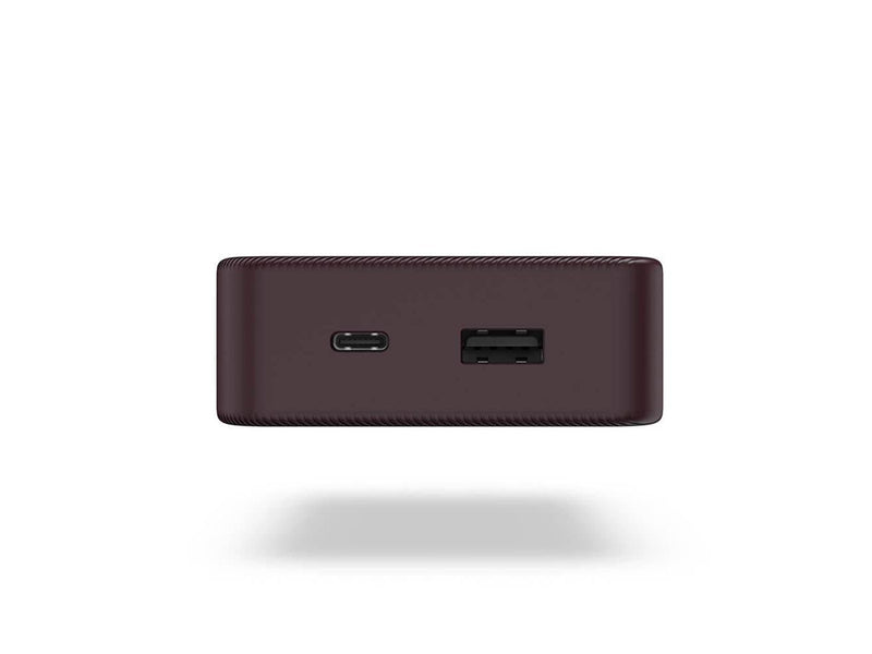 Hama Powerbank Colour 20 20000mAh USB-C+USB-A Plum Powerbank (Akku) - 20000 mAh