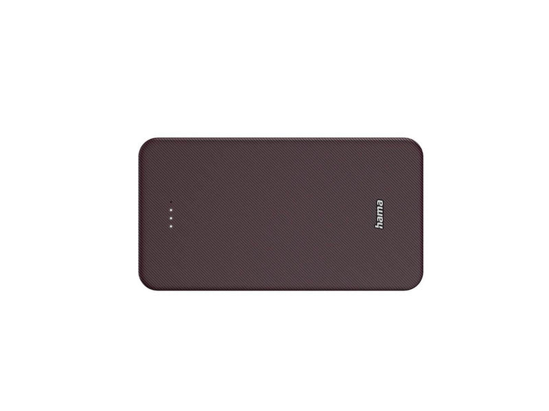Hama Powerbank Colour 20 20000mAh USB-C+USB-A Plum Powerbank (Akku) - 20000 mAh