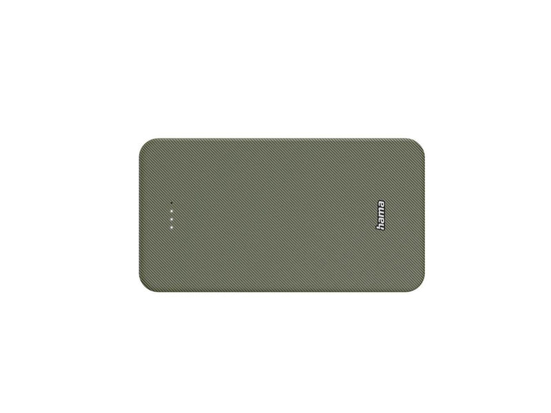 Hama Powerbank Colour 20 20000mAh USB-C+USB-A Green Powerbank (Akku) - Grün - 20000 mAh