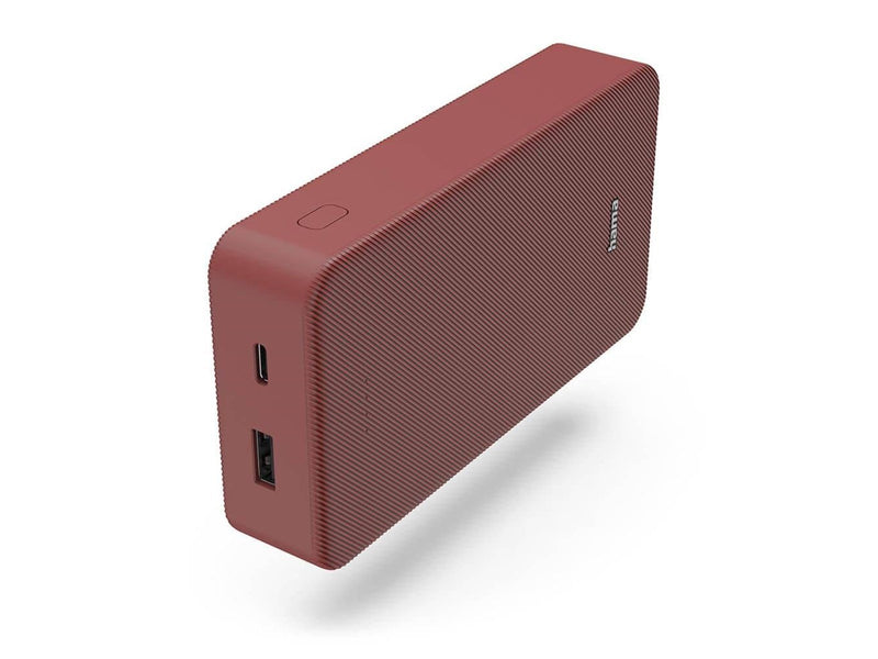Hama Powerbank Colour 20 20000mAh USB-C+USB-A Red Powerbank (Akku) - Rot - 20000 mAh