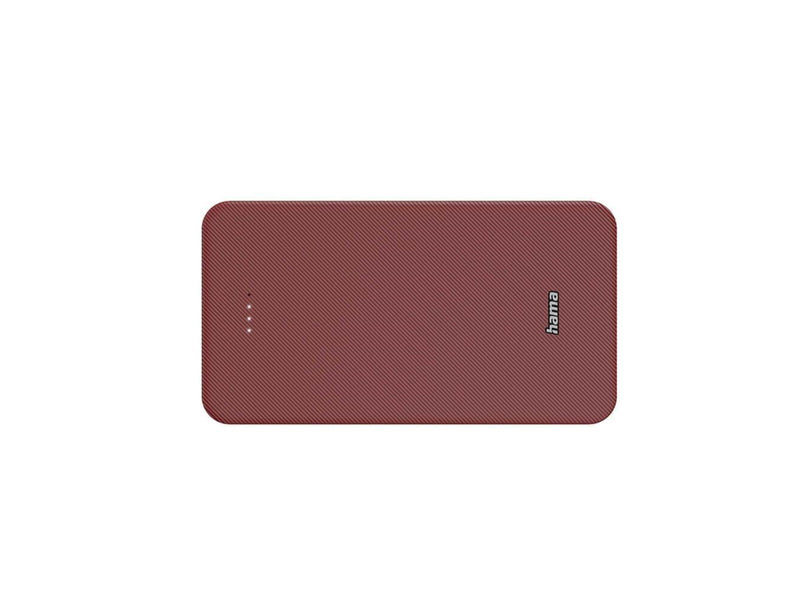 Hama Powerbank Colour 20 20000mAh USB-C+USB-A Red Powerbank (Akku) - Rot - 20000 mAh