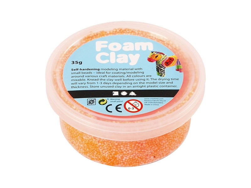 Foam Clay - Neon Orange 35gr.