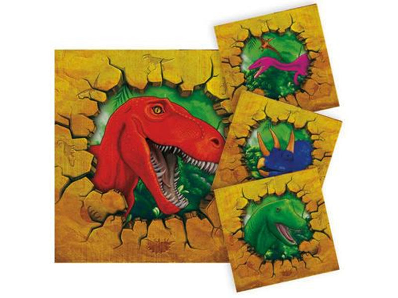 Folat BV Dino Napkins 16pcs. - 2 layers
