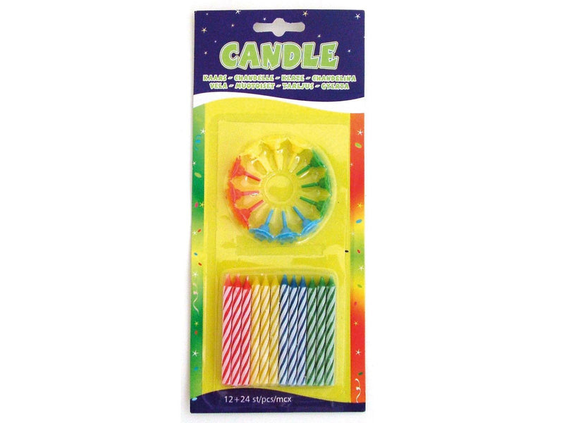 Folat BV Birthday candles 24 pcs.