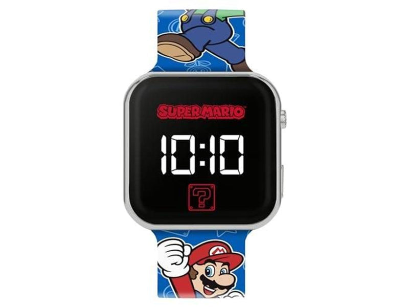 Peers Hardy - Super Mario Bros. Printed LED - Uhr