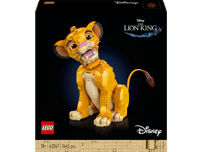LEGO Disney 43247 Simba, der junge König der Löwen