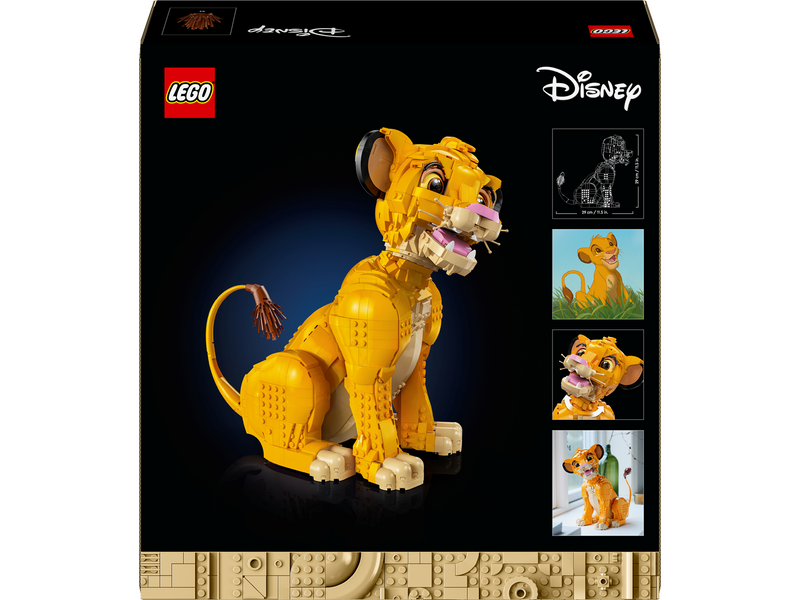 LEGO Disney 43247 Simba, der junge König der Löwen